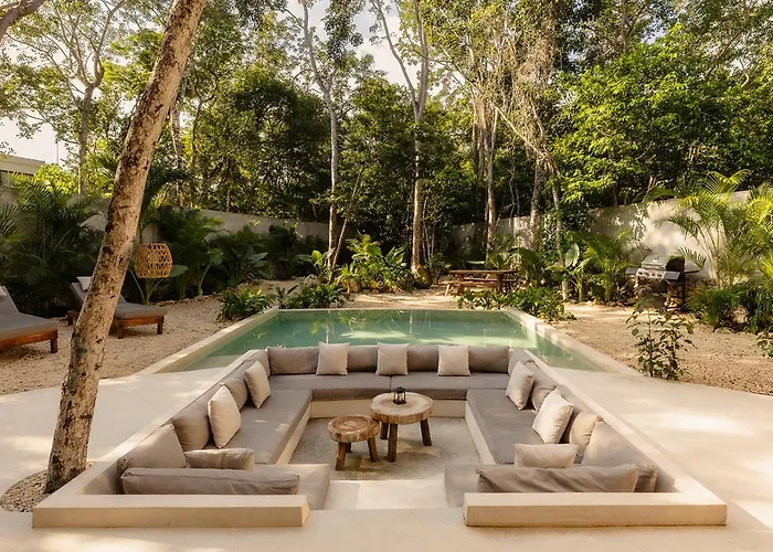 Villa Casa Naay Jungle Lux Heated Pool Hot Tub Firepit *