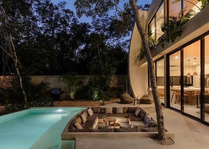 Villa Casa Naay Jungle Lux Heated Pool Hot Tub Firepit *
