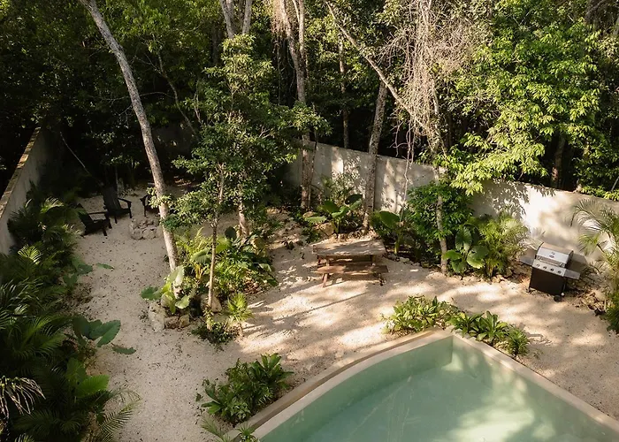 Casa Naay Jungle Lux Heated Pool Hot Tub Firepit * Tulum
