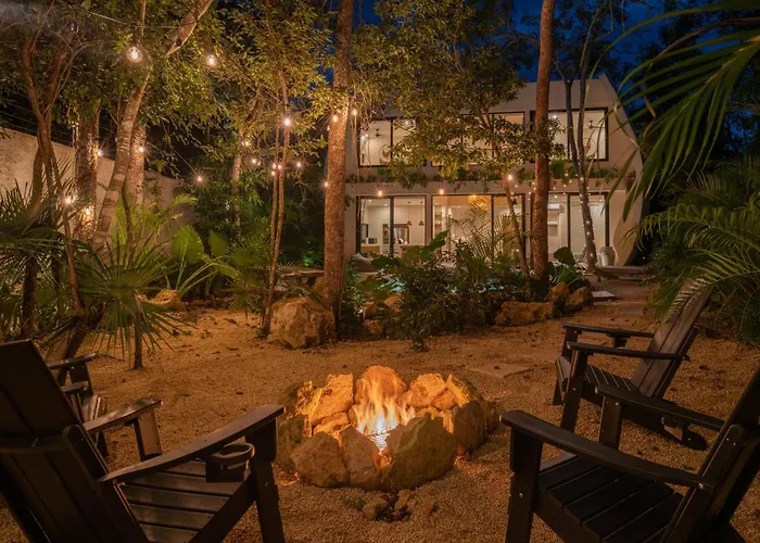 Casa Naay Jungle Lux Heated Pool Hot Tub Firepit