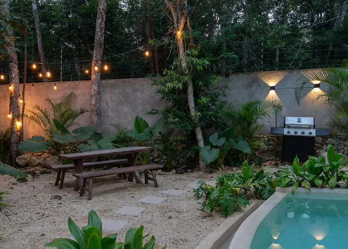 Villa Casa Naay Jungle Lux Heated Pool Hot Tub Firepit *
