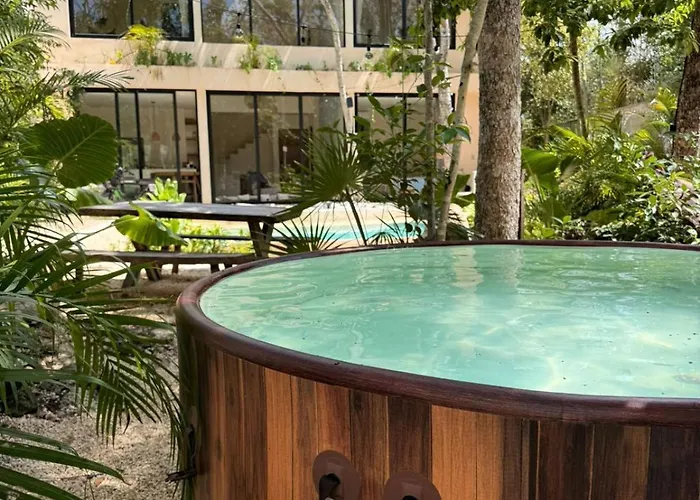 Casa Naay Jungle Lux Heated Pool Hot Tub Firepit Villa Tulum
